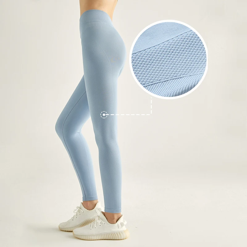 

NORMOV Mid Waist Fitness Leggings Women Solid Color High Elasticity Moisture Wicking Push Up Legging Female Slim Workout Leggins