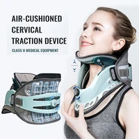 cervical tractor neck stretcher inflatable cervical traction neck retractor spine pain relief brace support posture corrector