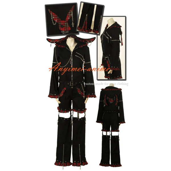 

Gothic Lolita Punk Fashion Outfit Jacket Coat Cosplay Costume Tailor-made[CK1058]