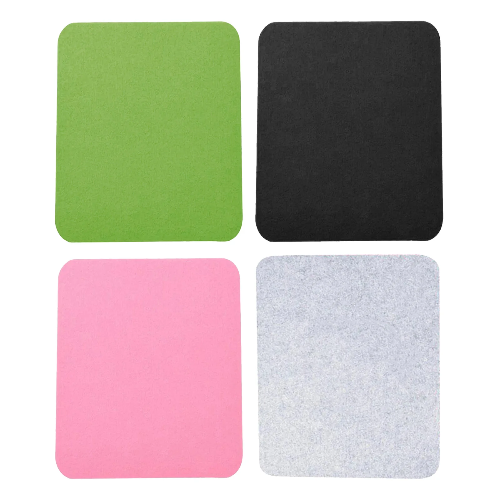 

Mouse Mat Extended Felt Cloth Mousepad Non-Slip for Office Desk 20x23cm