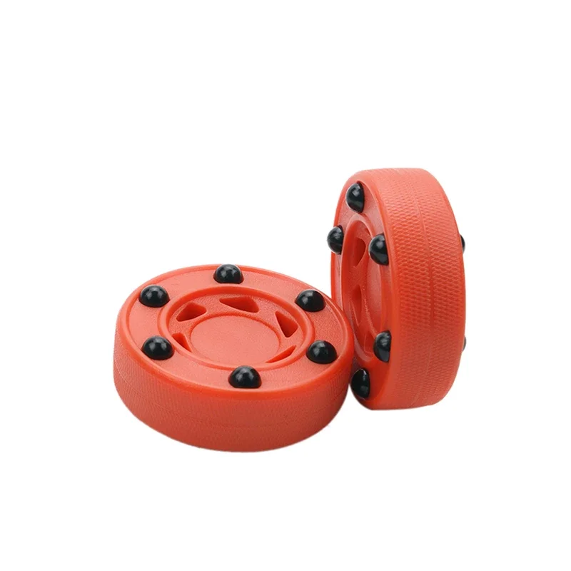 

High Quality Roller Hockey Durable ABS Training Practice Game Puck Perfectly Balance Ice Inline Street Roller Hockey Training