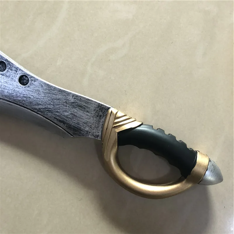 Реквизит рыцаря-пирата скелета с топором для косплея 1:1, модель для действий из PU, персонаж аниме, фильмов и игр, Хэллоуин, 53 дюйма.