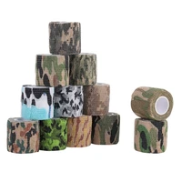 tactical camo tape 5cm4 5m self adhesive camouflage tape outdoor hunting shooting wrap cover