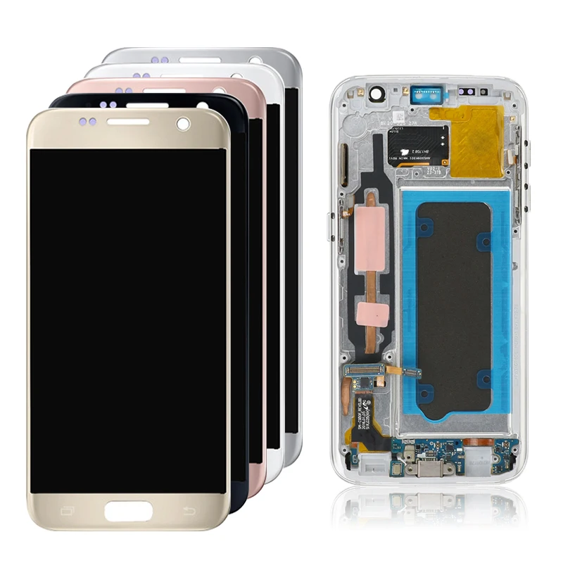 ЖК дисплей для SAMSUNG Galaxy S7 G930 G930A G930F 5 1 дюйма качество AAA сенсорный экран дигитайзер