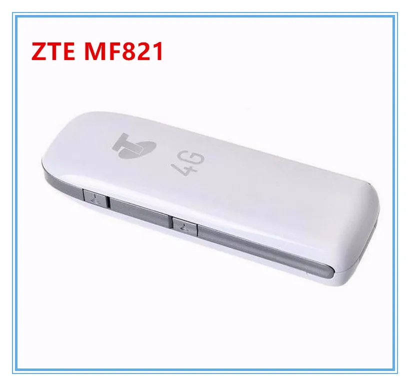 Разблокированный USB-ключ ZTE MF821 MF821D 4G 3G LTE USB-флешка Мобильный широкополосный модем
