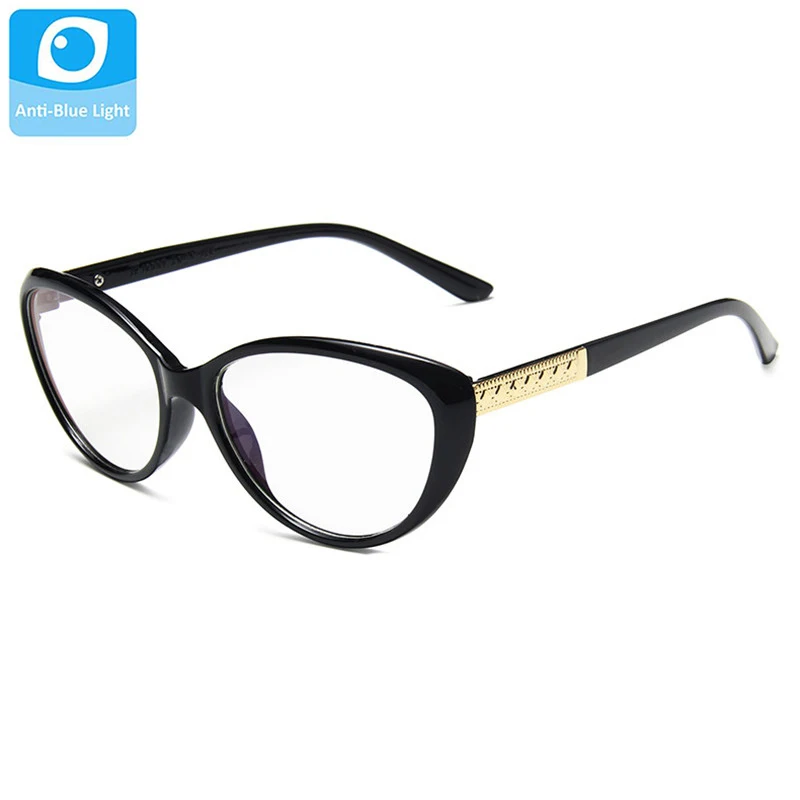 Оправа для очков с защитой от сисветильник Женская оправа кошачий глаз мужские