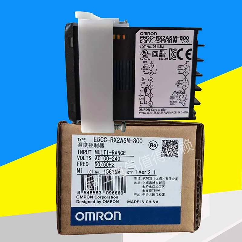 Абсолютно новый оригинальный аутентичный omron термостат E5CC-RX2ASM-800/E5CC-QX2ASM-800/E5CZ-R2MT/Q