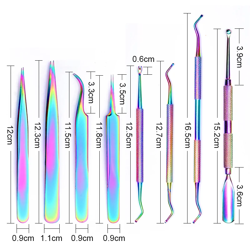 8 стилей из нержавеющей стали машинка для стрижки ногтей резак красочные