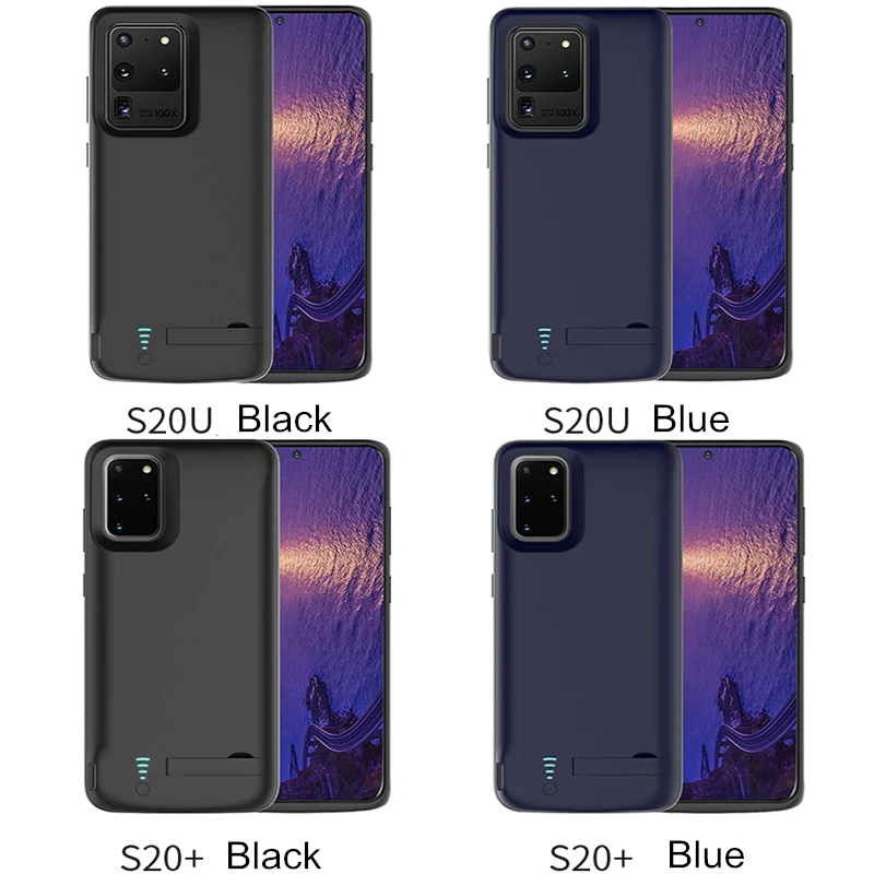For Samsung S20 Ultra Battery Case 6000mah Portable Ultra-thin Powerbank Charging External Galaxy Plus | Мобильные телефоны и
