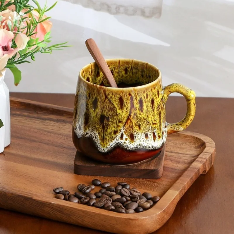 

Ceramic Luxury Coffee Mug Cup Retro Gifts Free Shipping Mugs Water Tea Design Travel Eco Friendly Tazas De Cafe Mug Drinkware