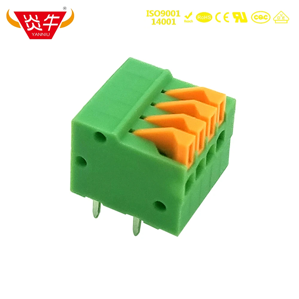 2 54 мм DG141R 141R KF141R 2P ~ 24P коннектор для печатной платы Винтовые клеммные колодки FFKDS/Φ