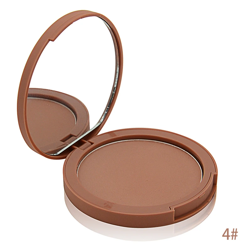 Пудра для румян пудра пудры палитра макияжа запеченный бронзант контур гладкая