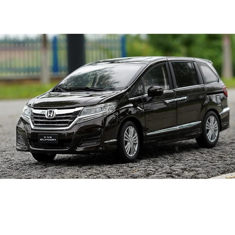 

1/18 для Honda ELYSION MPV 2016 литая металлическая модель автомобиля подарок для детей Коллекция дисплей коричневый цвет