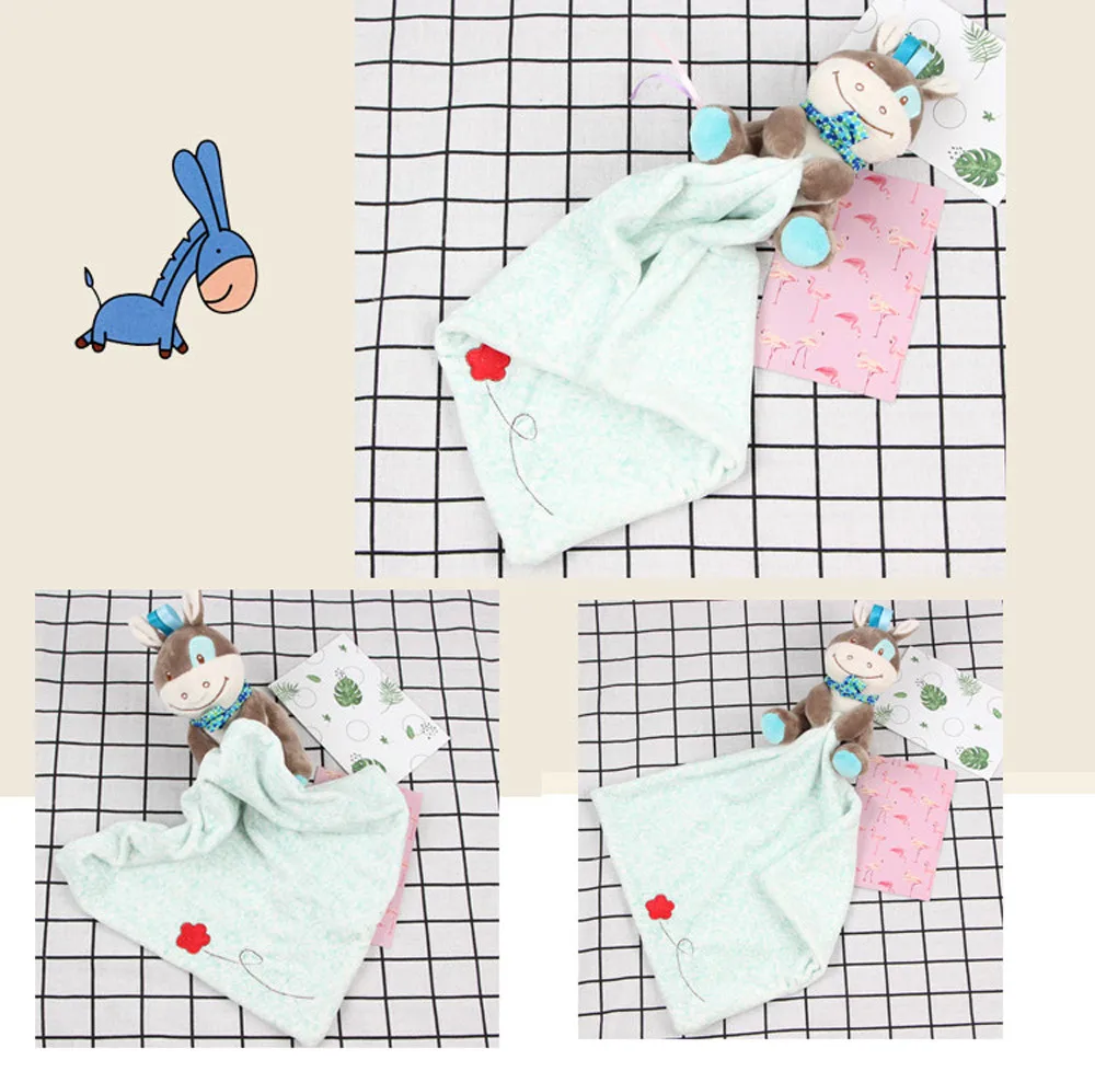 

Baby Stuffed Animal Toys Soothe Appease Towel Soft Plush Comforting Toy Soothing Towel Soothing Towel Baby Sleep Toys Plush Toy