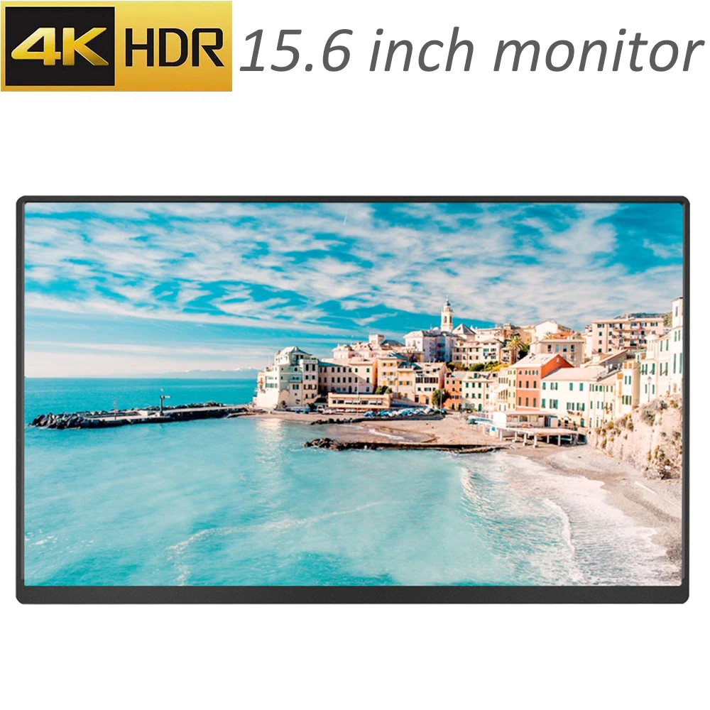 15 6 Тип C узкая рамка светильник Вес Портативный большой гибкий кабель HDR монитор