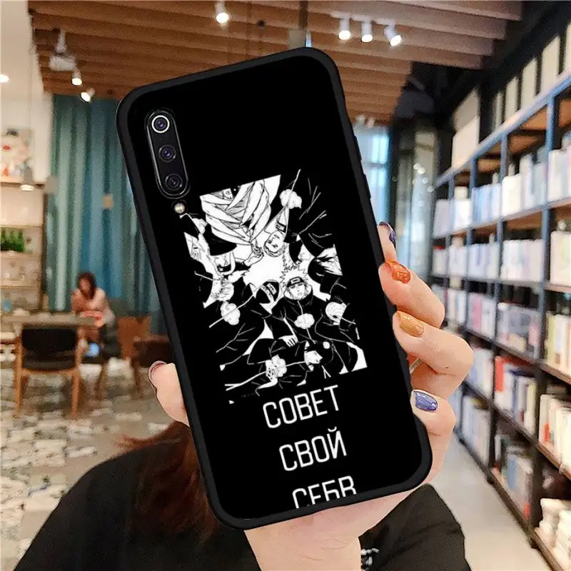 

Naruto Russian Quote Slogan Phone Case For Xiaomi Redmi 7 9t 9se k20 mi8 max3 lite 9 note 8 9s 10 pro