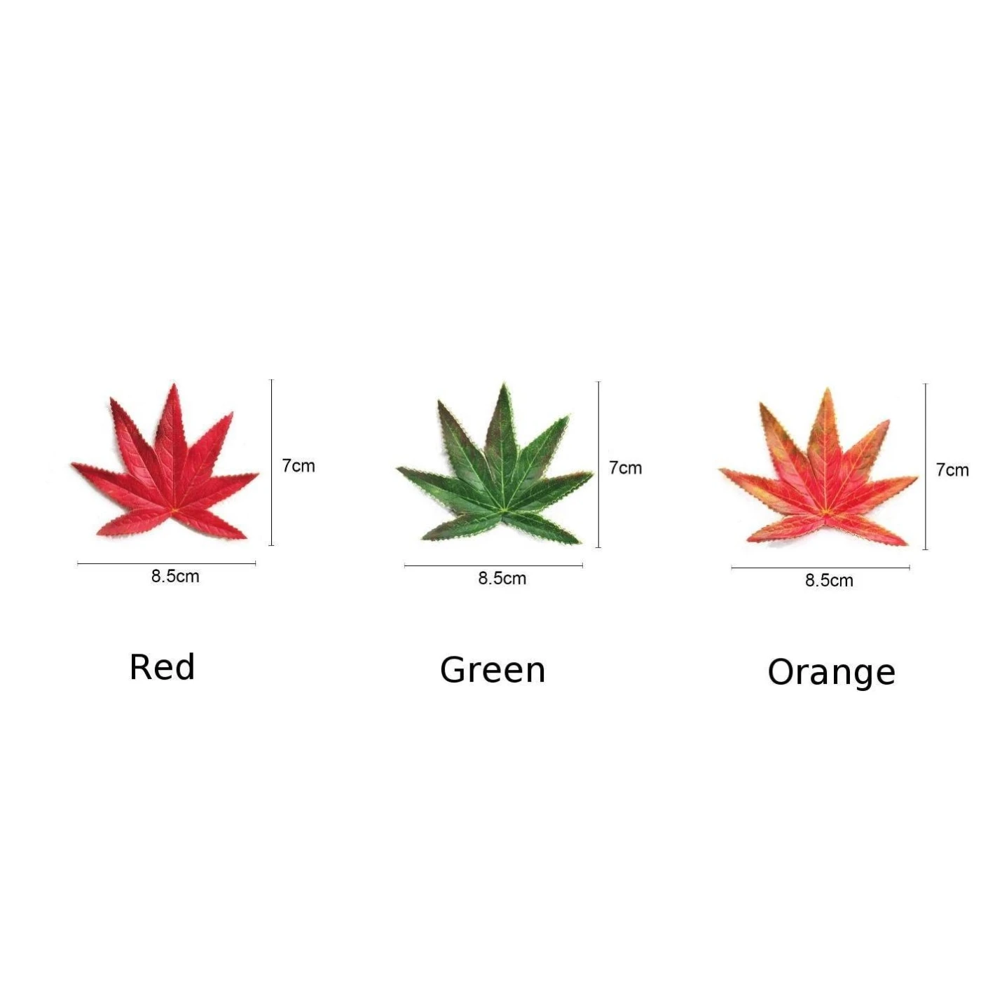 Искусственные шелковые листья поддельные растения Моделирование Украшение На