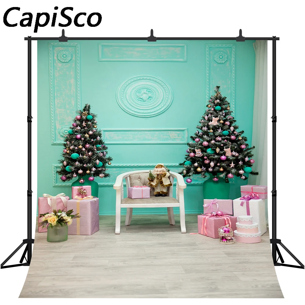 

Каписко Рождественская елка игрушка деревянный пол фотографические фоны Индивидуальные фотографии фоны для фотостудии