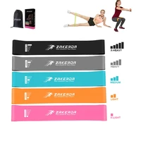 5pcs fitness resistance bands sport training band gym exercise workout strength yoga fitness gum elastic bands fitness equipment