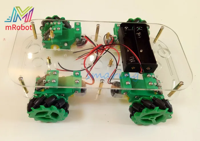 Mecanum металлическое умное автомобильное шасси с TT мотором автомобильный
