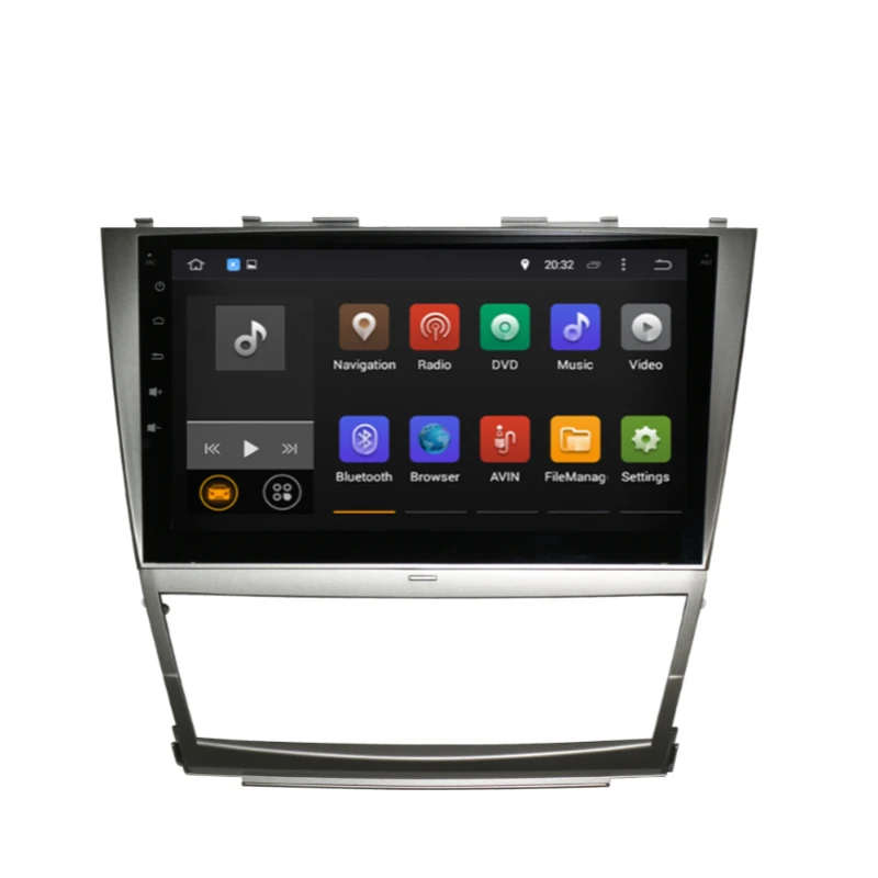 10 1 дюймов Android 9 0 8 ядер ОЗУ 4 Гб GPS навигация головное устройство для TOYOTA CAMRY 2007 2011