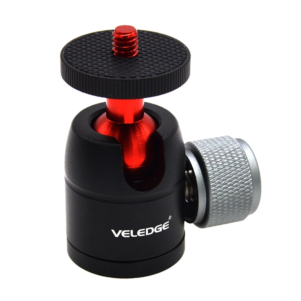 1/4 ''мини шаровая Головка Кронштейн держатель Штатив для DSLR камер LED