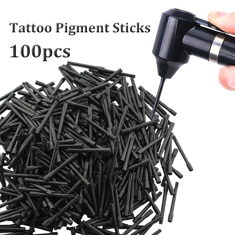 

100pcs for Microblading Tattoo Ink Pigment Mixer Tattoo Mix Sticks Tattoo Pigment Ink Mixer Mixing Sticks Tattoo Pigment Sticks
