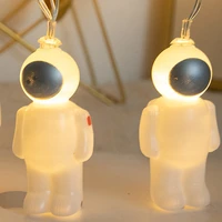 creative easter rabbit string lights bunny astronaut garland led hanging light ornaments holiday party outdoor fairy lights