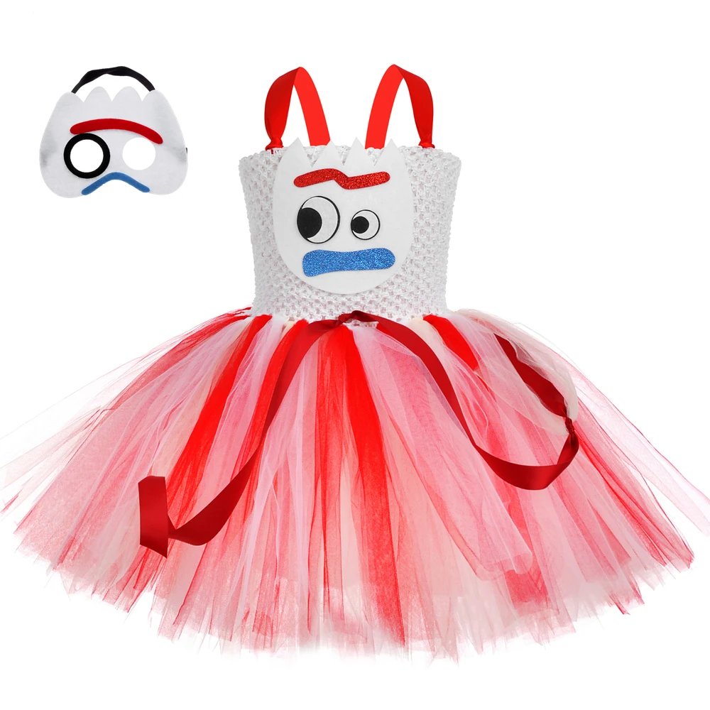 Платье-пачка игрушечное для девочек, детское платье на день рождения, карнавальные костюмы на Хэллоуин, рождественское платье