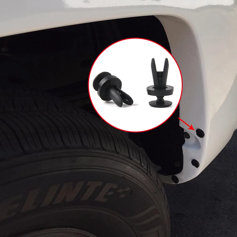 MIKKUPPA 100 шт. зажим для крыла Dodge Avenger 08-14 Challenger 08-15 Jeep Grand Cherokee 05-15 нейлоновая застежка