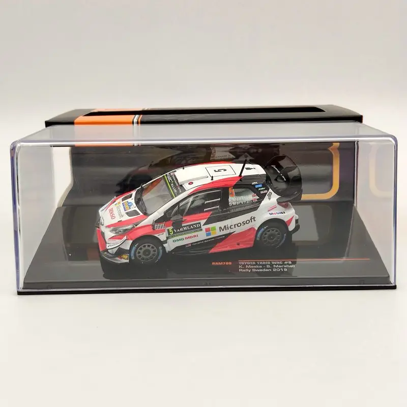 Коллекция литых моделей 1:43 IXO для T ~ OTA YARIS WRC #5 Rally Sweden 2019 RAM709| |