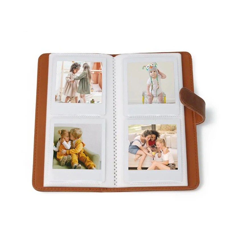 Фотоальбом Polaroid 3 дюйма из искусственной кожи с 80 карманами для SQ1/SQ20/SQ10/SQ6/SP