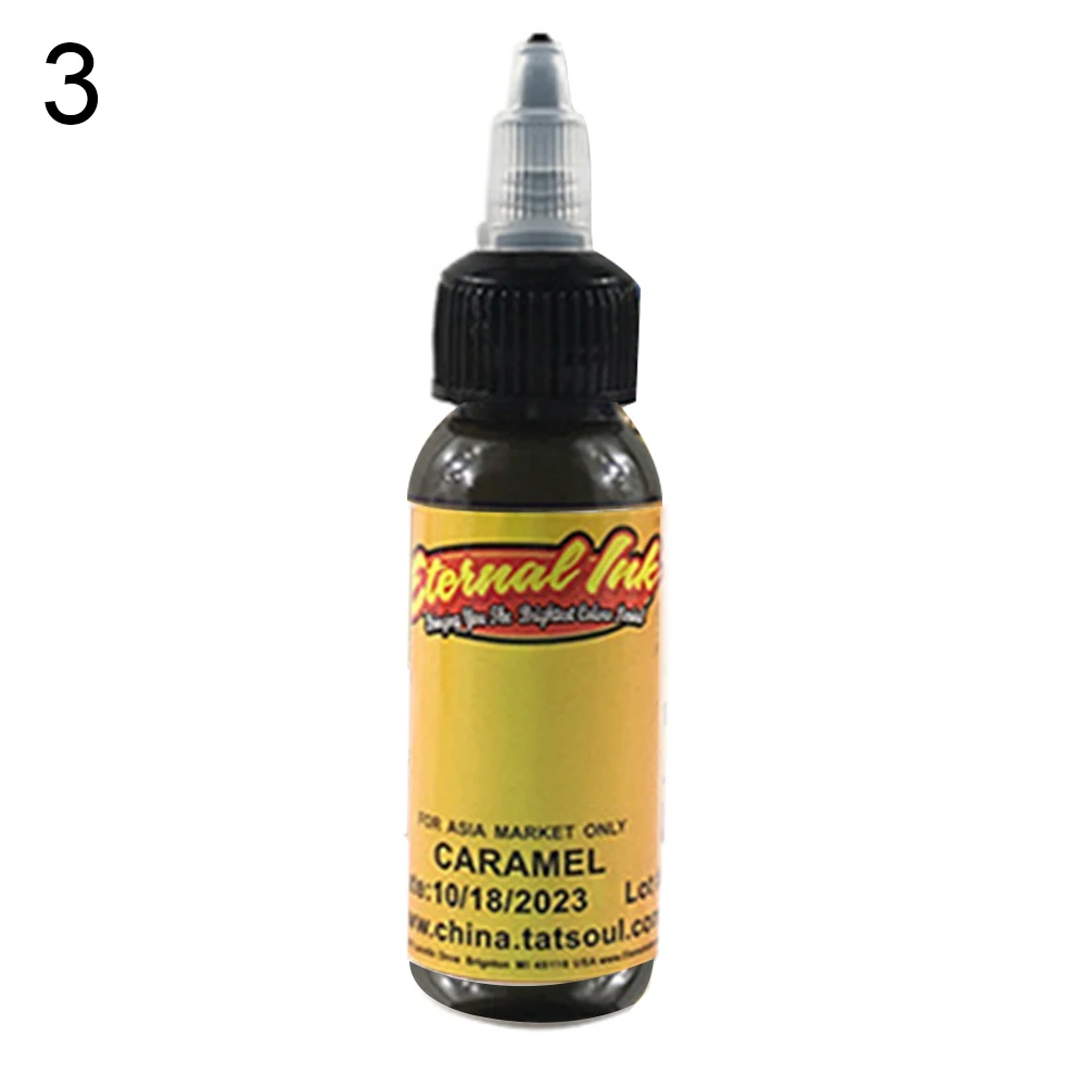 New 30ml Tattoo Pigment Ink for Semi-permanent Eyebrow Eyeliner Lip Body Art Paint