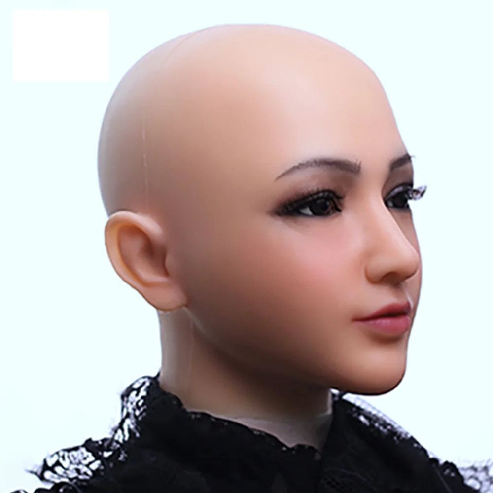 Реалистичные Силиконовые Маскировочные реквизиты для лица с полной головкой
