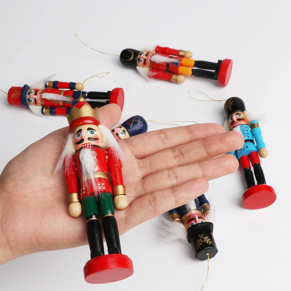 Деревянная марионетка гайковерт новогодние настольные рождественские