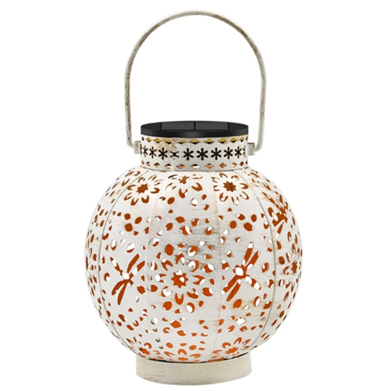 

Solar Lantern Lights Outdoor Hanging Garden Lantern Metal Waterproof Solar Garden Lamp Led Solar Lantern Lamp