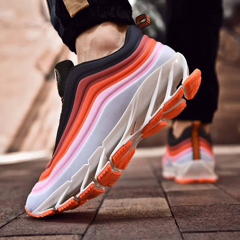 NIKEZI Размер 39-46 мужской официальный Весенний клинок Max Air 97 для бега Athleisure Sport Yeezys Досуг Прогулочные кроссовки