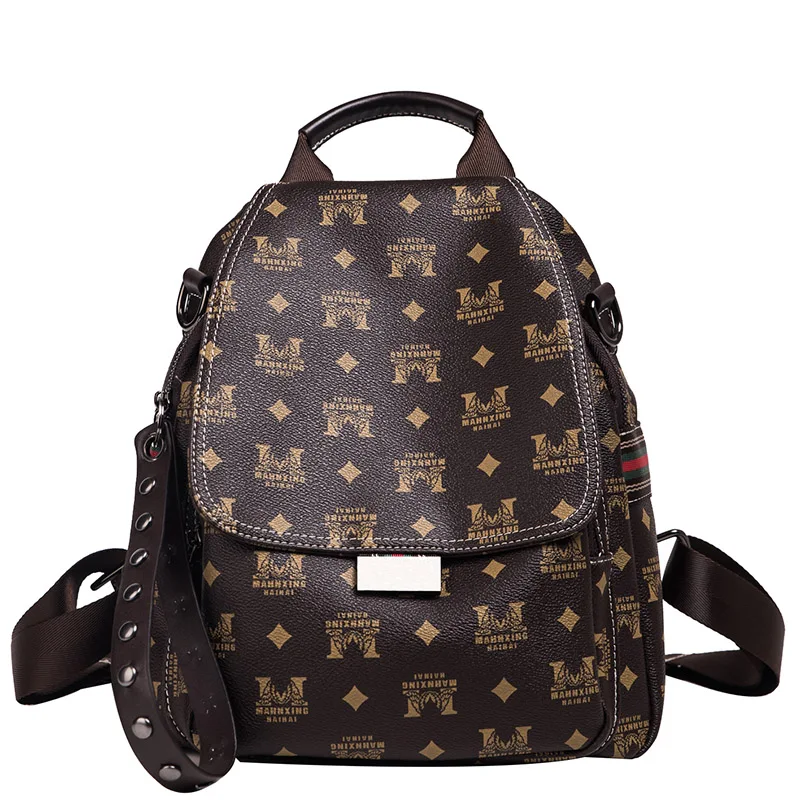 2019 модный брендовый рюкзак сумка через плечо из искусственной кожи для девочек