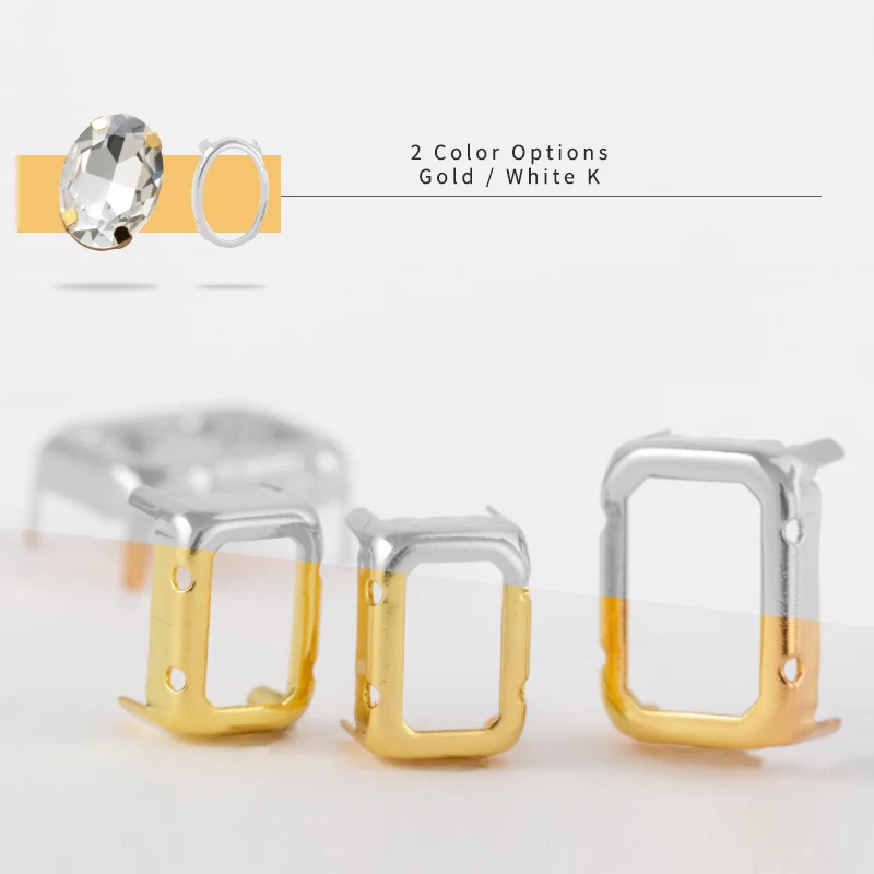 Astrobox новые аксессуары для шитья гнездо золотой коготь Пришивание стразы