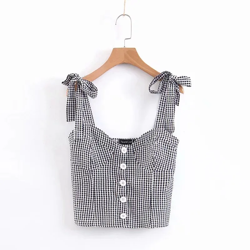 

HStar 2020 summer women sexy short blouse V-Neck lace[up ladies shirts