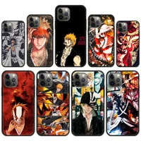 anime bleach barragan case for iphone 13 11 12 pro max 7 8 plus se 2020 x xr xs max luxury soft silicone phone case black cover