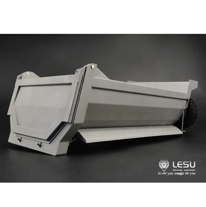 1/14 LESU 8*8 Metal Bucket for Front Hydraulic Cylinder RC Dumper Truck Model Remote Control Toys Cars TAMIYA TH02559-SMT3 | Игрушки и