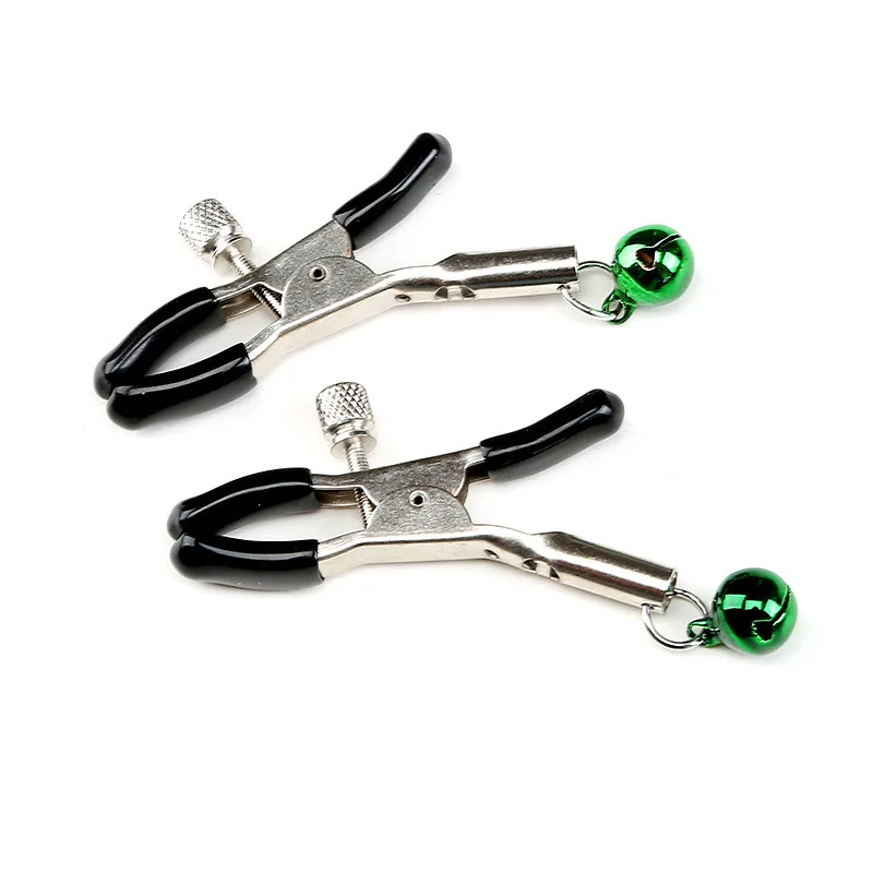 Зажимы для сосков БДСМ эротические металлические зажимы груди Стимулятор