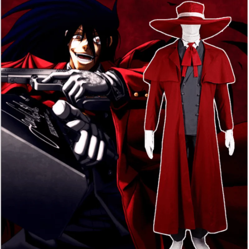 

Костюм для косплея аниме, Длинная накидка, жакет, костюм для мужчин и женщин, костюм для Хэллоуина