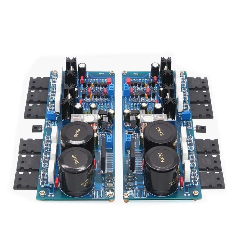 

A60 C5200 A1943 Tube 2.0 Channel HiFi Fever High-Power Home Class AB Audio Amplifier Board 25 Times Magnification
