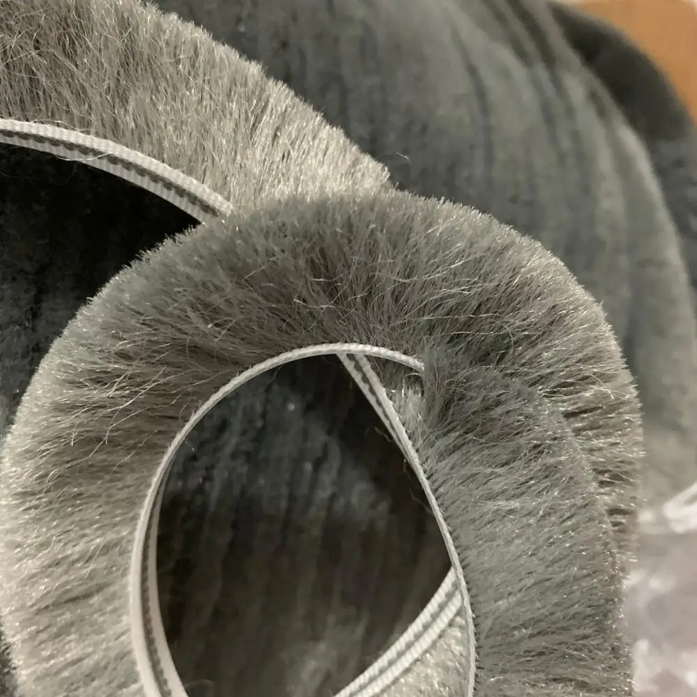 Алюминиевые Уплотнители для дверей и окон Шерстяной Ворс уплотнитель створки