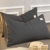 cotton thicken pillow case elegant student modern art kids room pillow case solid color taie oreiller home textile di50zt