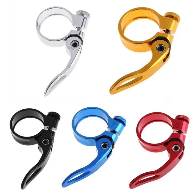 Велосипедный быстроразъемный зажим для сидения Цветной алюминиевый сплав