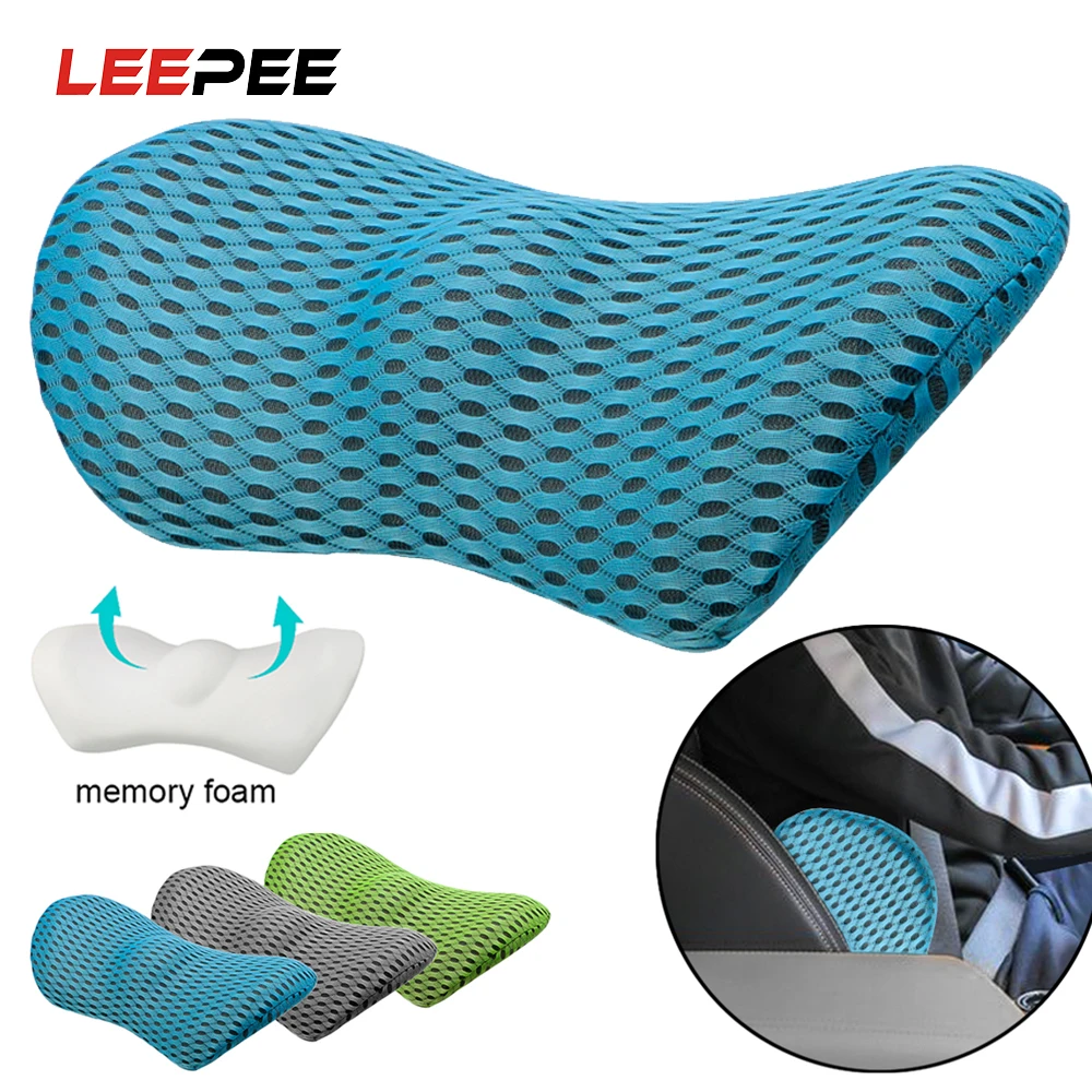 

Car Seat Lumbar Support Pillow Memory Foam Waist Pillow Car Cushion Low Back Cushion Interior Accessories Bed Sleeping Pillow