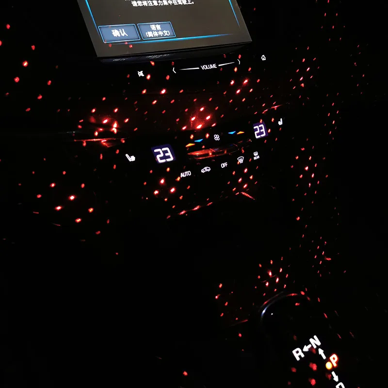 1 шт. окружающей среды светильник s устанавливаемый на крыше автомобиля Star